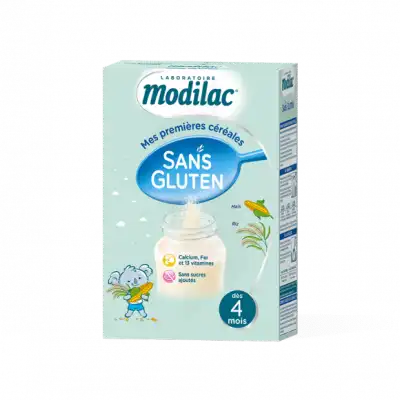 Modilac Céréales Farine Sans Gluten à Partir De 4 Mois B/300g à QUINCY-SOUS-SÉNART