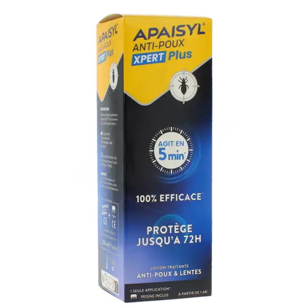 Apaisyl Anti-poux Xpert Plus Lotion Falcon De 200 Ml