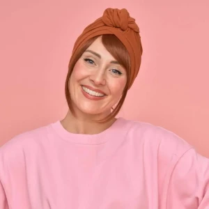 Les Franjynes Bonnet Baby Doll Rust Rouille