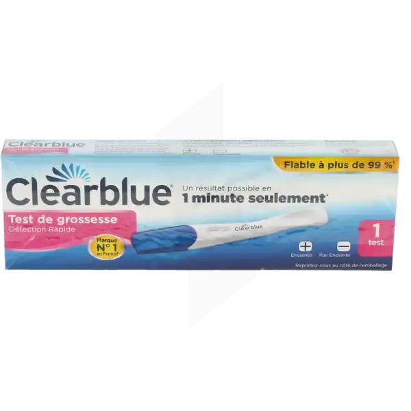 Clearblue Plus, Test De Grossesse