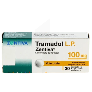 Tramadol Zentiva Lp 100 Mg, Comprimé à Libération Prolongée