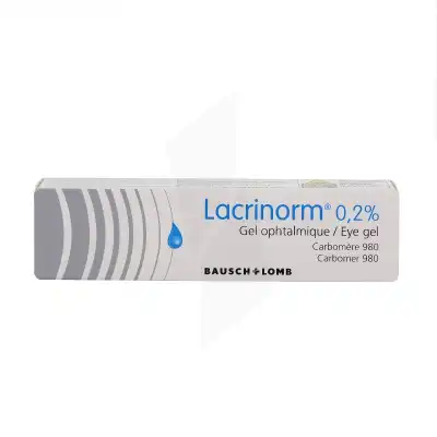 Lacrinorm 0,2 Pour Cent, Gel Ophtalmique à Genas