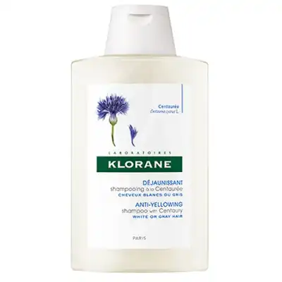 Klorane Centaurée Shampooing Cheveux Blancs 200ml à Paris