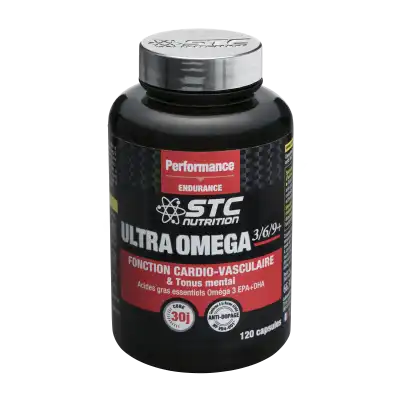 Stc Nutrition Ultra Omega 3 -6 - 9 +, Pilulier 120 à PINS-JUSTARET