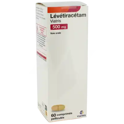 Levetiracetam Viatris 500 Mg, Comprimé Pelliculé à Chelles