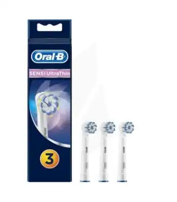 Oral B Sensi Ultra Thin Brossette B/3 à Saint-Brevin-les-Pins