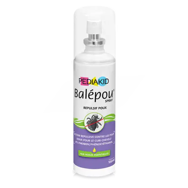 Pédiakid Balepou Solution Antipoux Huiles Essentielles 100ml+shampooing