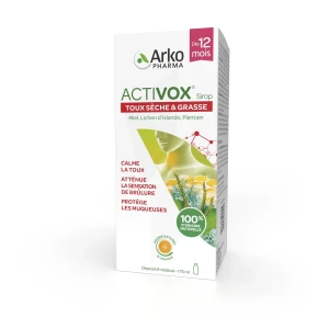 Activox Sirop Dès 1 An Fl/175ml