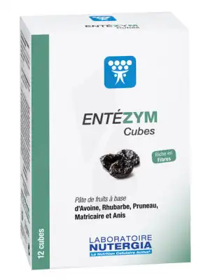 Entezym Cube à mâcher équilibre flore intestinale B/12