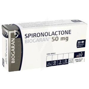 Spironolactone Biogaran 50 Mg, Comprimé Sécable