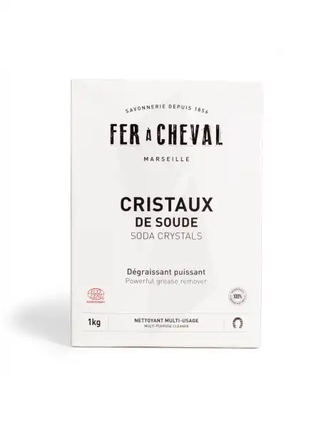 Savonnerie Fer à Cheval Cristaux De Soude 1kg