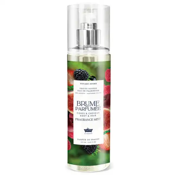 Les Petits Bains De Provence Brume Parfumée Fruits Rouges Eau De Framboise Spray/250ml