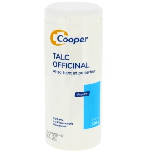 Cooper Talc Officinal Poudre B Poudreuse/120g