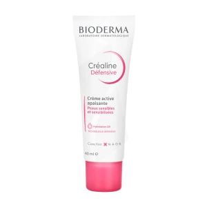 Bioderma Créaline Défensive Crème Active Apaisante Légère Peau Sensible 40ml