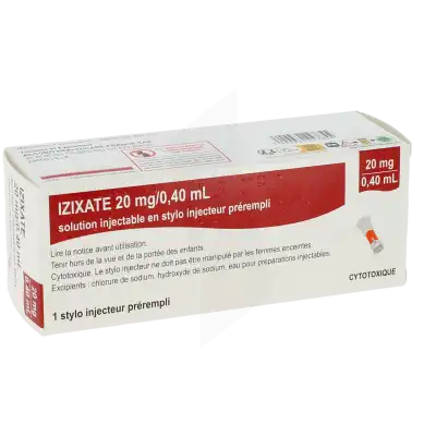 Izixate 20 Mg/0,40 Ml, Solution Injectable En Stylo Injecteur Prérempli à Nice