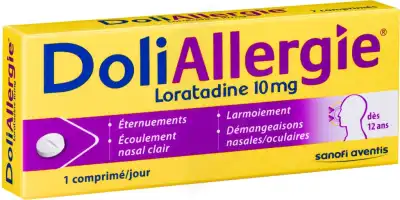 Doliallergie Loratadine 10 Mg, Comprimé à Pradines
