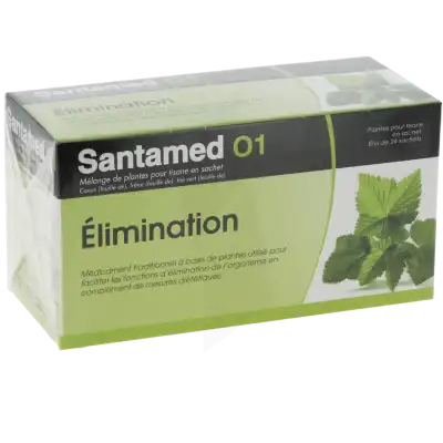 Santamed 01, Mélange De Plantes Pour Tisane En Sachet à Ménilles