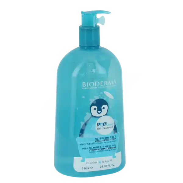 Abcderm Moussant Gel Nettoyant Bébé Fl Pompe/1l