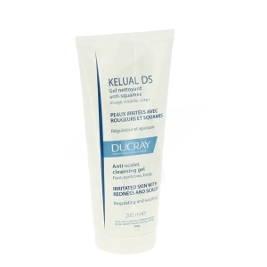 Kelual Ds Gel Nettoyant Anti-squames T/200ml