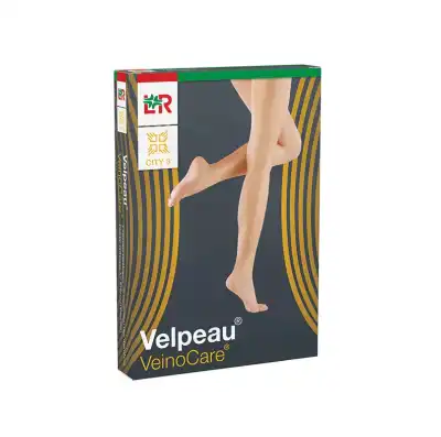 Velpeau Veinocare City Classe 3 Chaussette Noir L à Villeneuve-sur-Lot