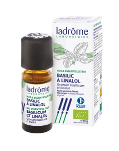 Ladrôme Huile Essentielle Basilic à Lilol Partie Aérienne Fleurie 10ml