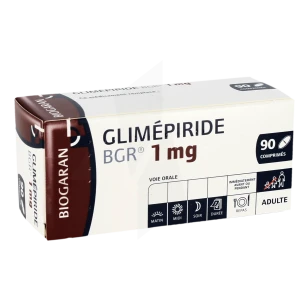 Glimepiride Bgr 1 Mg, Comprimé