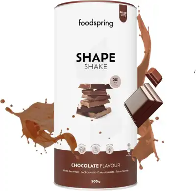 Foodspring Shape Shake Vegan Poudre Chocolat Pot/900g à Blaye