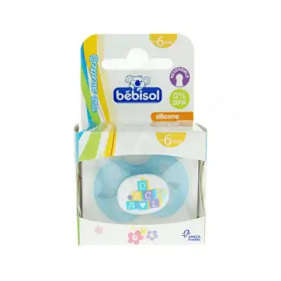 Bebisol Arthur & Lola Sucette Réversible Silicone -6mois à CHASSE SUR RHÔNE