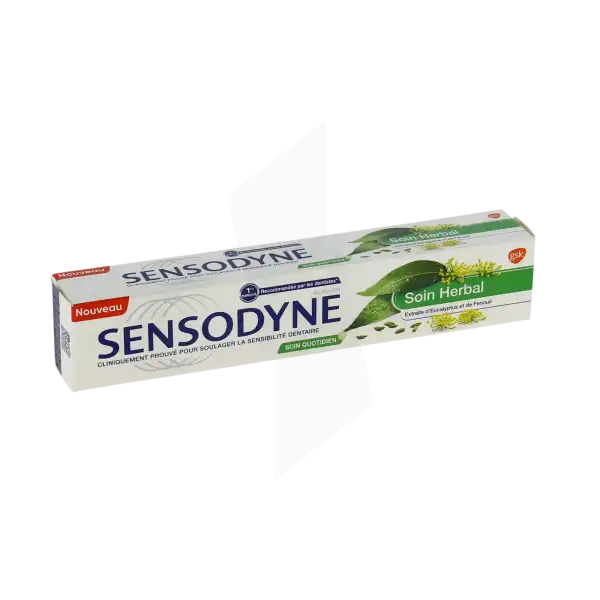 Sensodyne Fraicheur Herbale Pâte Dentifrice T/75ml