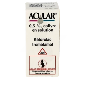 Acular 0,5 %, Collyre En Solution