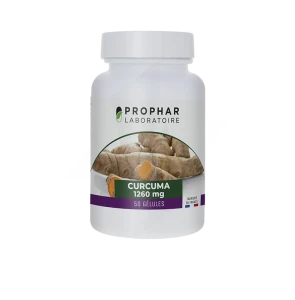Prophar Curcuma Rhizome Gélules 120