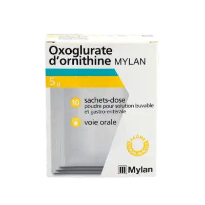 Oxoglurate D’ornithine Mylan 5 G, Poudre Pour Solution Buvable Et Gastro-entérale En Sachet-dose à Toulouse