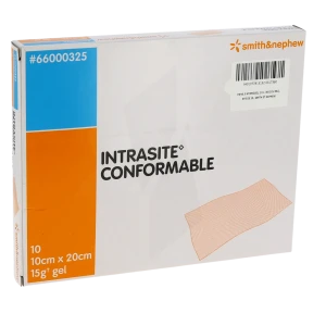 Intrasite Conformable, 10 Cm X 20 Cm, Bt 10