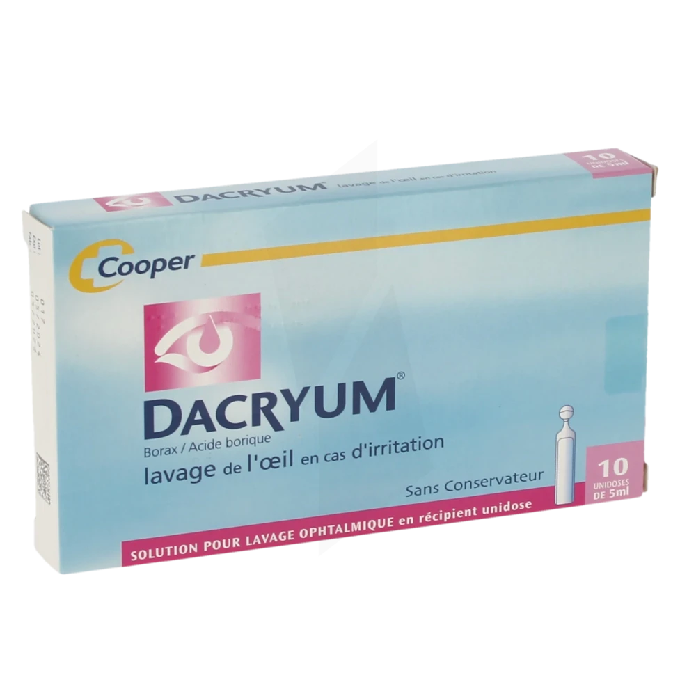 Dacryum S P Lav Opht En Récipient Unidose 10unid/5ml