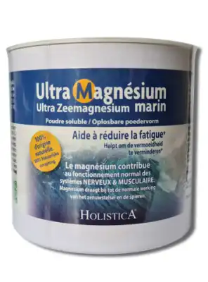 Holistice Ultra Magnésium Marin Poudre Soluble Pot/150g à Nice
