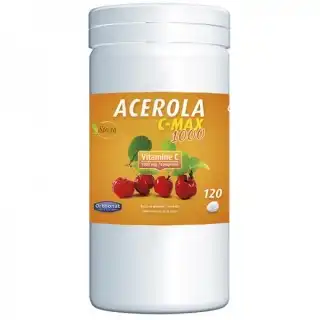 Orthonat Nutrition - Acerola C-max 1000 - 120 Comprimés à ROMORANTIN-LANTHENAY