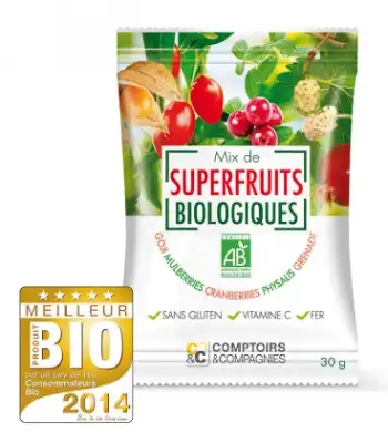 Comptoirs & Compagnies Mix de Superfruits Bio Sachet/30g