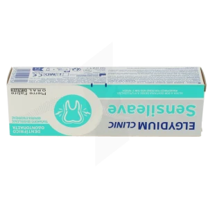 Elgydium Clinic Sensileave Dentifrice Sensibilité Dentaire T/50ml