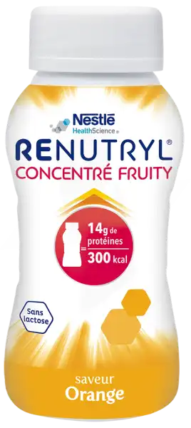Clinutren Concentré Fruity Nutriment Orange 4 Bouteilles/200ml