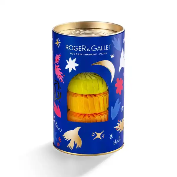 Roger & Gallet 3 Savons Bienfaisants Néroli - Bois D'orange - Fleur D'osmanthus Coffret/3/100g