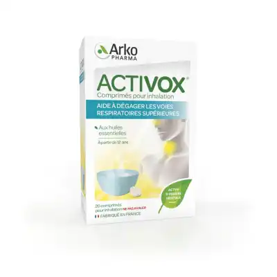 Arkopharma Activox Comprimés Pour Inhalation B/20 à VILLERS-LE-LAC