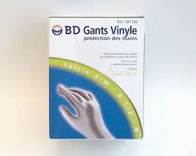 Bd Gants Vinyle, Small - Médium, 6 1/2 - 8, Bt 50 à VILLENAVE D'ORNON
