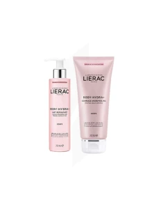 Liérac Body-hydra+ Gel Gommage Micropeeling T/200ml+lait