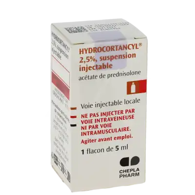 Hydrocortancyl 2,5 Pour Cent, Suspension Injectable à Paris