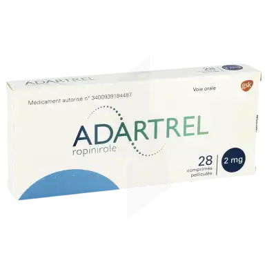 Adartrel 2 Mg, Comprimé Pelliculé à Chelles