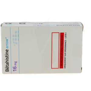 Betahistine Arrow 16 Mg, Comprimé Sécable