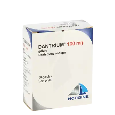 DANTRIUM 100 mg, gélule