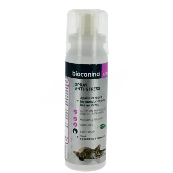 Biocanina Spray Anti-stress Chat Fl/100ml