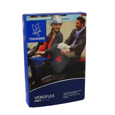 Venoflex Fast 2 Chaussette Homme Côte Ardoise Taille 3l à Ollioules