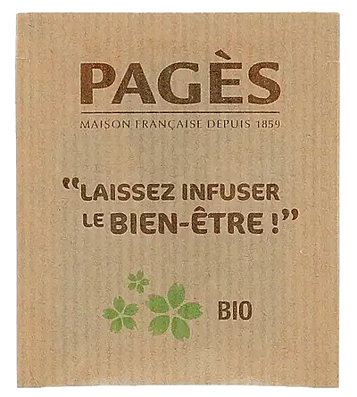 Pagès Verveine Menthe Infusion Bio Digestion Boîte De 20 Sachets